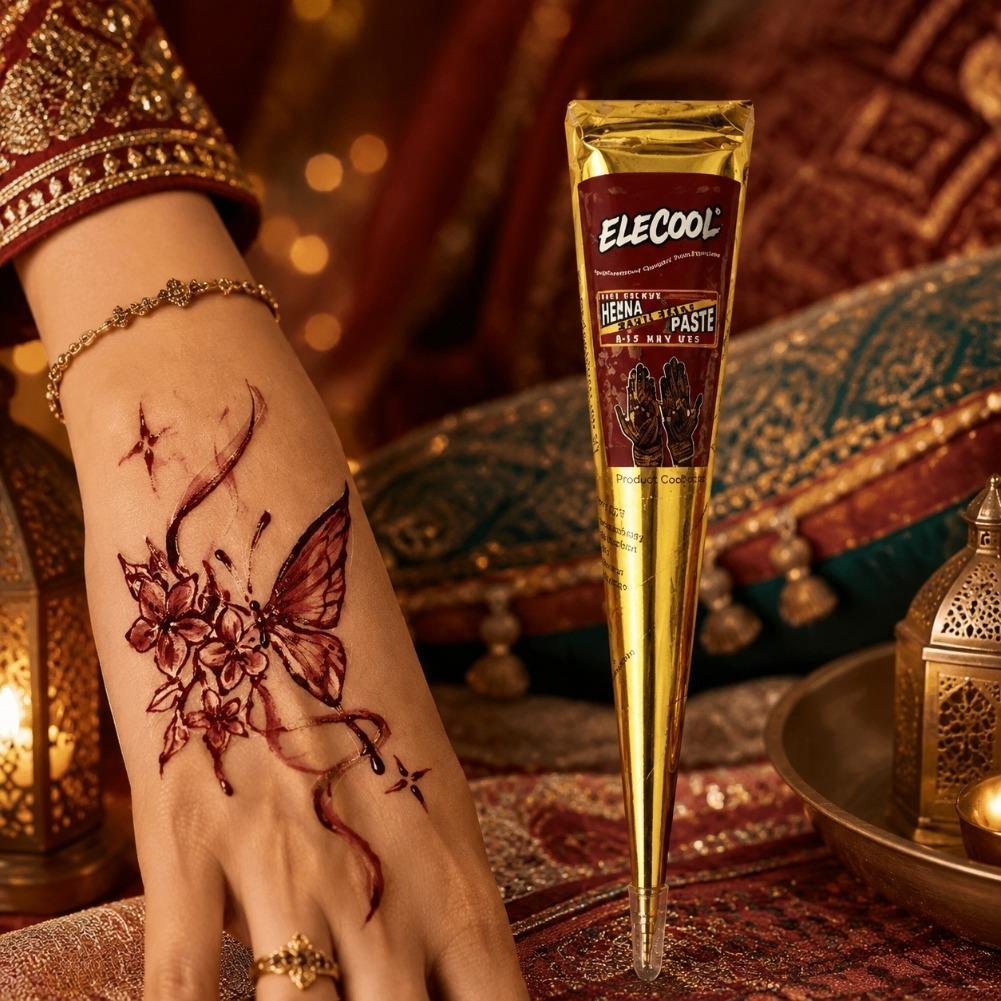 Pasta de Tatuagem Temporária d - Indian Wedding Supply avaliação e preço