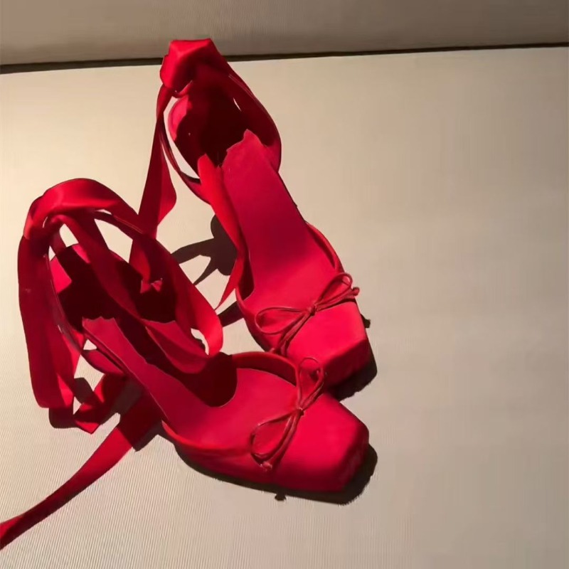 Sapatos de Salto Alto Vermelho - Wedding Fx avaliação e preço