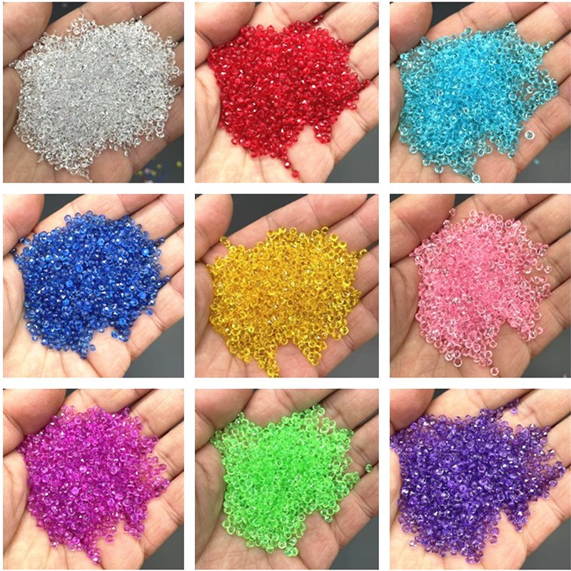 3000 pçs mini cristal falso di - Wedding Supply Decor avaliação e preço