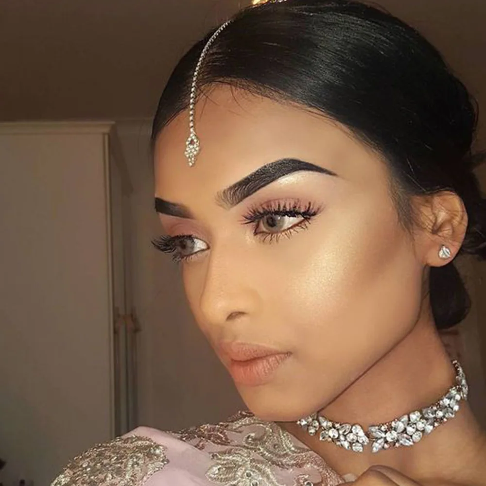 Stonefans geométrica testa cor - Indian Wedding Supply avaliação e preço