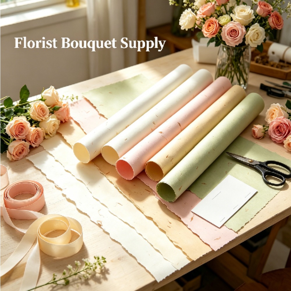 Papel Floral Kapok Dongba de 1 - Good Floral & Wedding Decor Supply Photos avaliação e preço