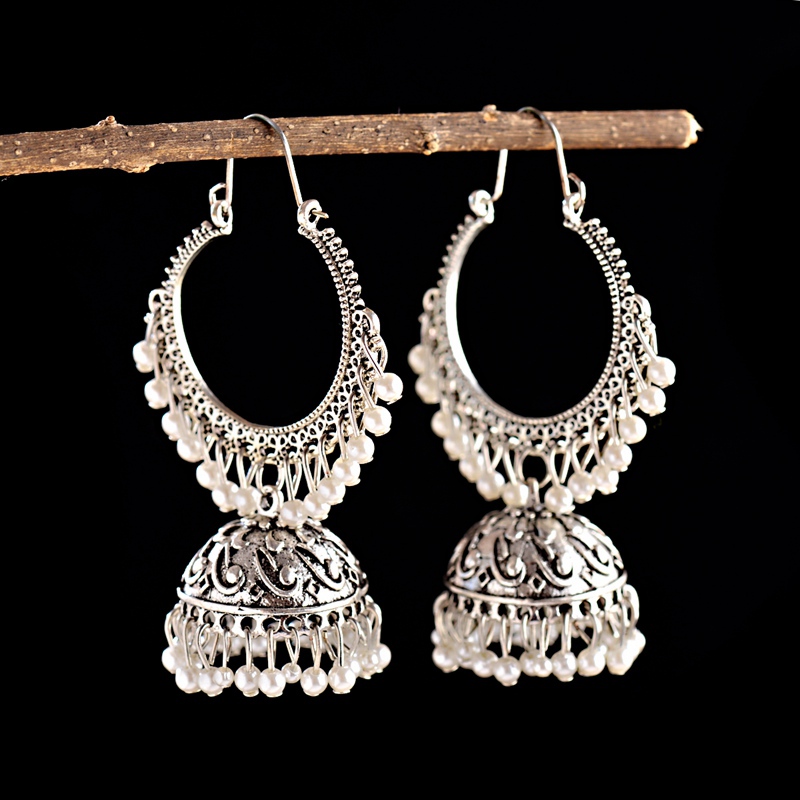 Novo indiano jhumka jóias para - Indian Wedding Supply avaliação e preço