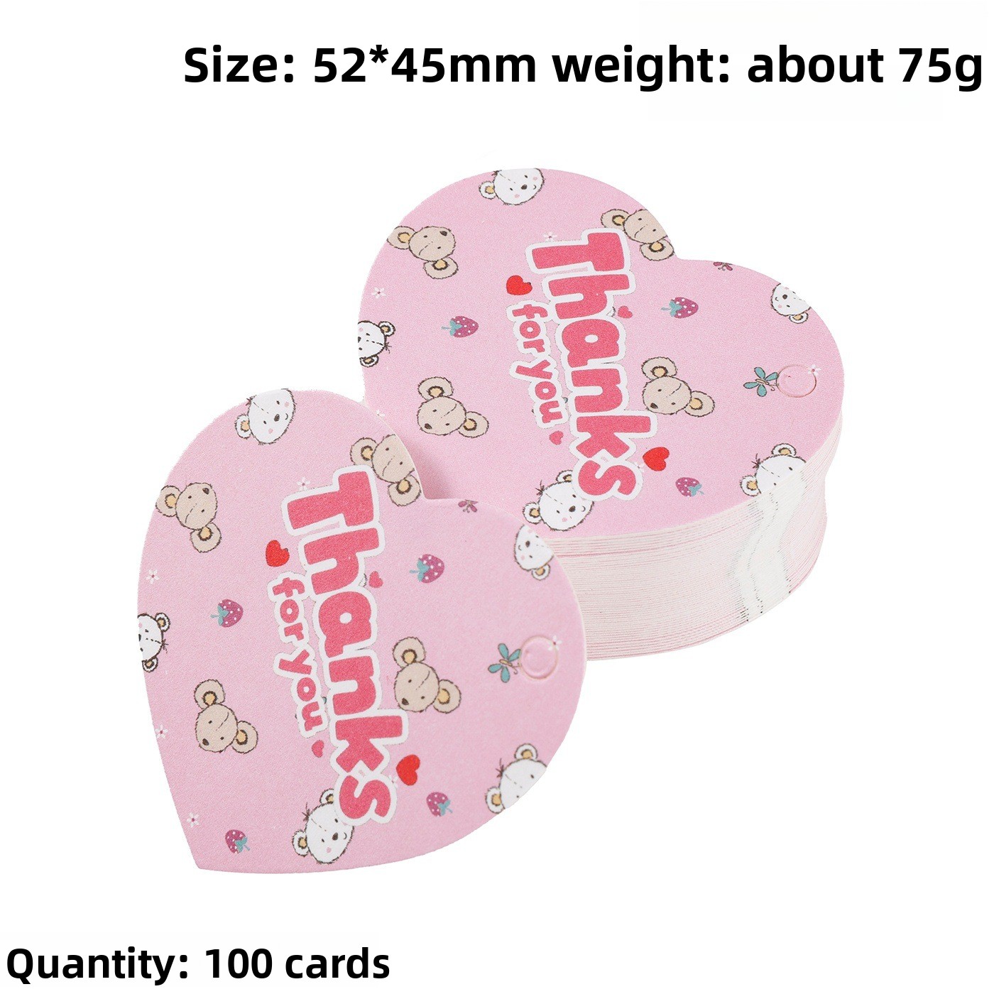 100 Etiquetas de Agradecimento - Wedding Supply Decor avaliação e preço