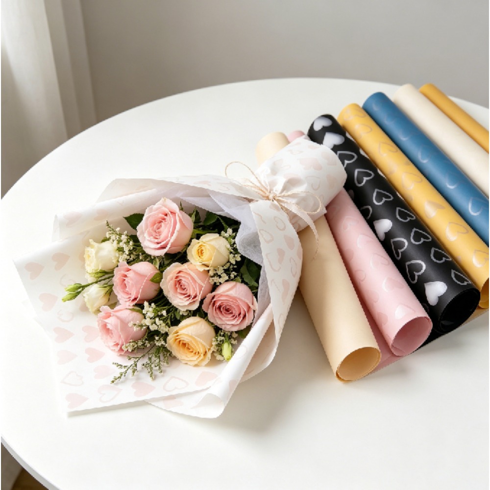 Papel de Embrulho Floral Prata - Wedding Supply Decor avaliação e preço